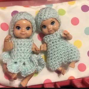 Handmade clothes for Barbie baby